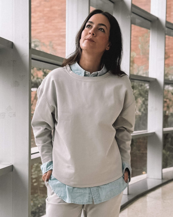 BUZO NAPOLI GRIS MATE